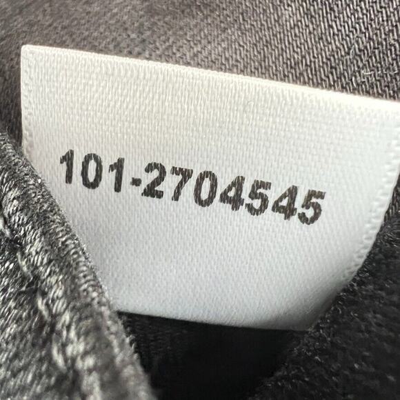 PAIGE Mayslie Jogger Jeans Black Fog Luxe Coating, Women’s Size 28 - Picture 15 of 16